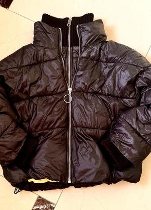 Zara куртка пуфер