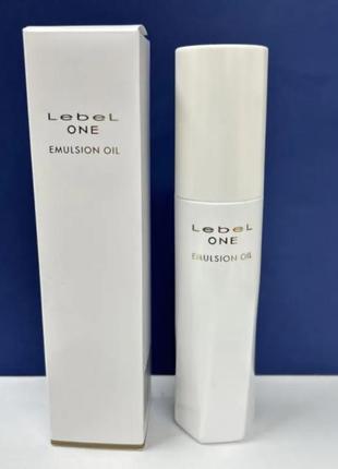 Зволожуюча олія-емульсія для захисту та зміцнення волосся lebel one emulsion oil, японія