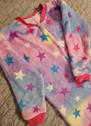 Тепла піжама на дівчинку