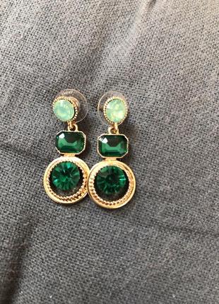 Серьги 💚