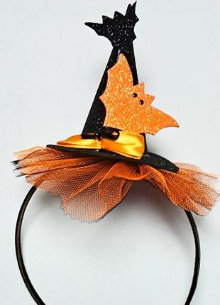 Обруч -шляпка на хеловин