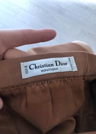 Dior юбка оригинал винтаж шерсть