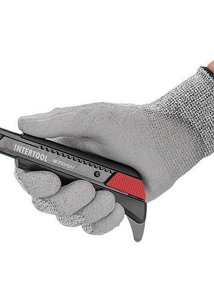 Нож сегментный intertool-storm - 18 мм для линолеума 10