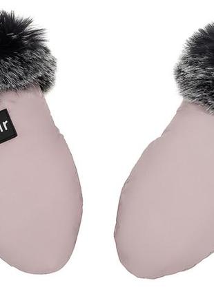 Рукавицы bair northmuff pink powder розовый