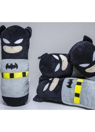 М'яка іграшка (подушка-валик)  герой batman 50см