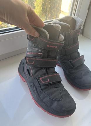 Зимові чоботи lowa gortex на дівчинку
