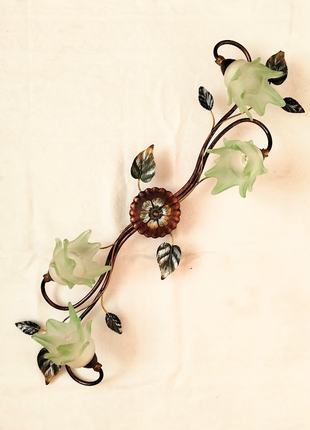 Люстра ручной работы в стиле флористика nblight модель верона