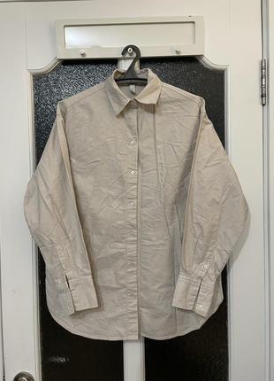 Сорочка оверсайз h&m