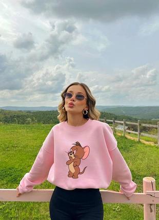 Кофта oversize ❤️  на флісі