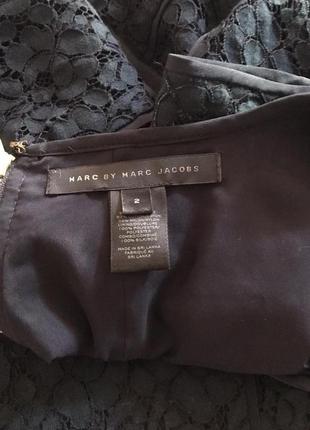 Marc by marc jacobs кружевное платье с шёлком4 фото