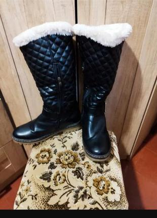 Сапоги зима2 фото