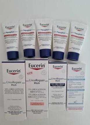 Набор eucerin aquaphor успокаивающий восстанавливающий бальзам для раздраженной и поврежденной кожи