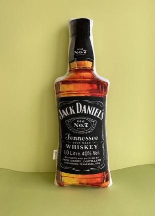 Подарок мужчине подушка виски 55 см подарок виски jack daniel's, пиво подушка по фото