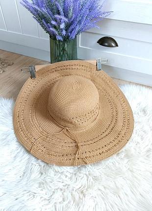 Солом'яний капелюх з широкими полями від accessorize