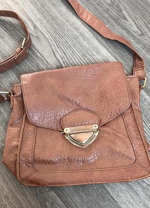 Шкіряна вінтажна сумка