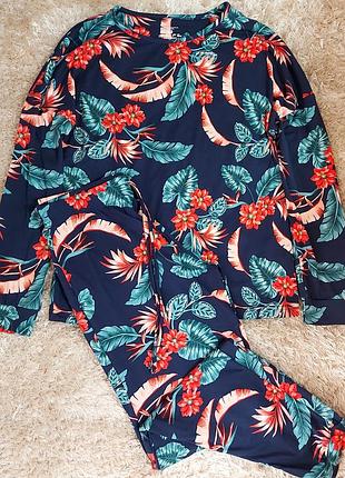 Піжама або костюм для дому (мікро фібра), розмір 6-8 (євро 34-36)