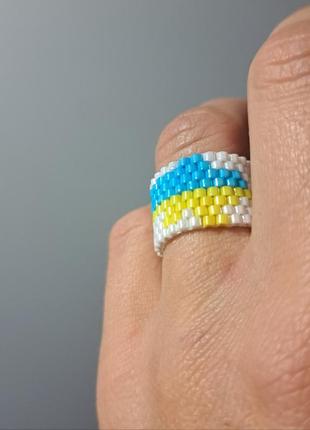 Колецо из бисера украина