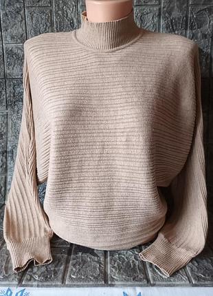 Свитер модель летучая мышь new look