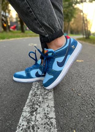 Кроссовки nike sb dunk pro x why so sad 'the predatory bird'5 фото
