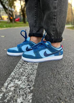 Кроссовки nike sb dunk pro x why so sad 'the predatory bird'