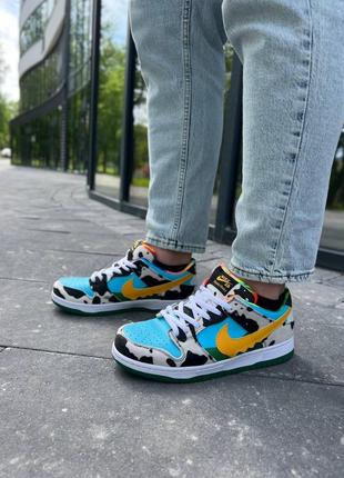 Кроссовки sb dunk'ben & jerry's