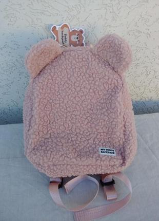Новий плюшевий рюкзак teddy backpack