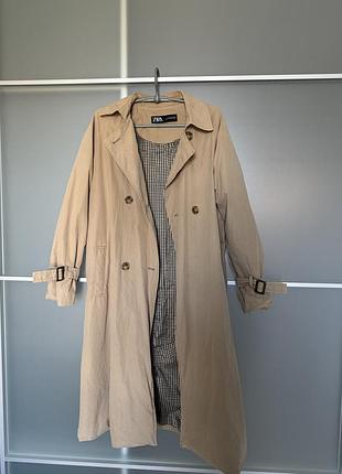 Тренч женский zara