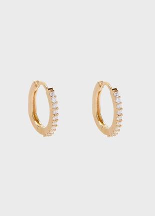 Сережки з кристалами orelia london