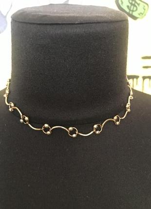 Разноцветный чокер винтаж