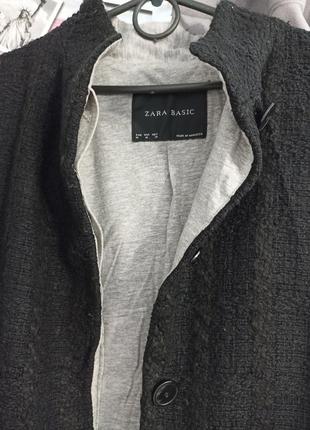 Крутое твидовое пальто кардиган zara4 фото