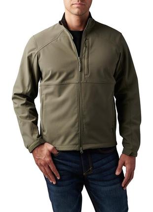 Куртка демісезонна 5.11 tactical nevada softshell jacket 2xl ranger green3 фото