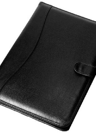 Ділова папка з екошкіри з блокнотом bakula nia-mart