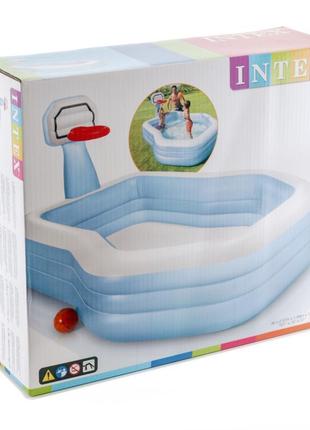Дитячий надувний басейн intex