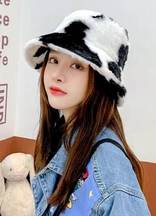Зимовий жіночий капелюх-відро / рибацька шапка / зимова панама