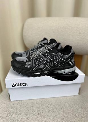 Asics gel-kahana 8 black grey fleece