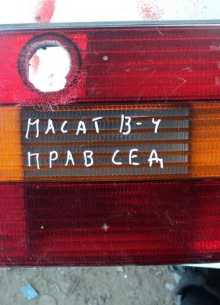 Фольксваген пасссат б4 (1993-1996) фонарь кришки багажника правий седан(має дефект) 3а5945108