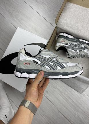 Asics gel-nyc grey/beige (gore-tex) 42