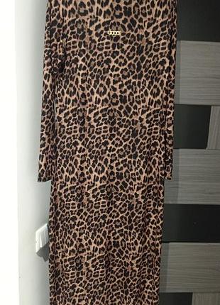 Платье лео, длинное