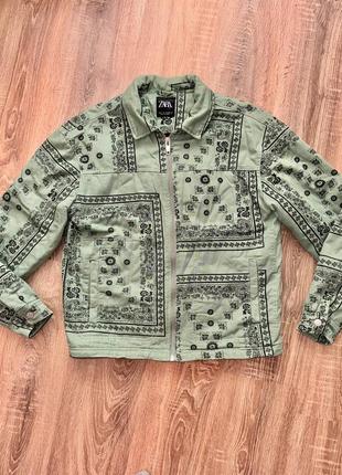 Эксклюзивная джинсовка (утепленная) куртка, пиджак zara
