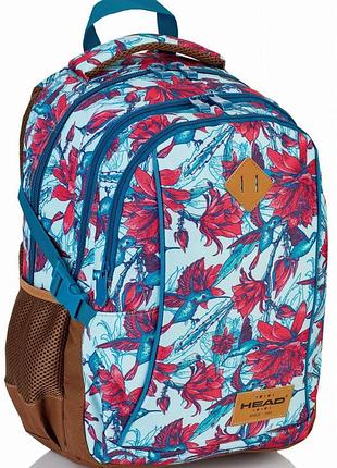 Городской рюкзак с цветами 23l head nia-mart