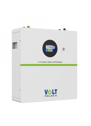 Акумуляторна батарея volt polska ultra-5 51,2в 100ah 100a 5.12квт/год