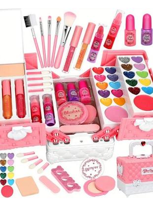 Набір дитячої косметики teensymic 45 in 1 real washable cosmetic дитяча косметика