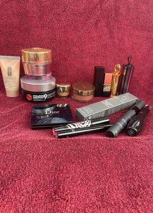 Лот косметики оригінал dior chanel yves saint laurent kiko тощо
