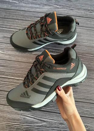 Р.41 кроссовки adidas climaproof dark grey ad028