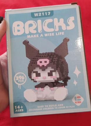 Lego bricks kuromi sanrio конструктор лего куроми санрио hello kitty my melody