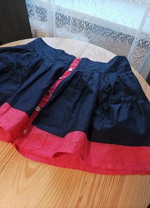 Мини юбка из батиста 9