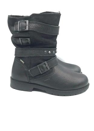 Оригинальные детские кожаные ботинки ecco