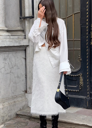 Пухнаста спідниця міді lymerence