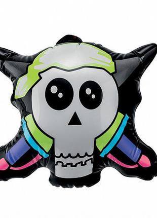 Декор halloween, надувная игрушка, пират, череп, хеллоуин