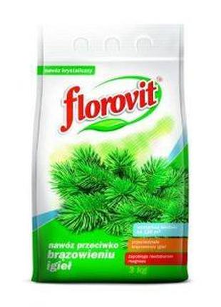 Флоровит (florovit)— удобрение против бурения хвои 3кг